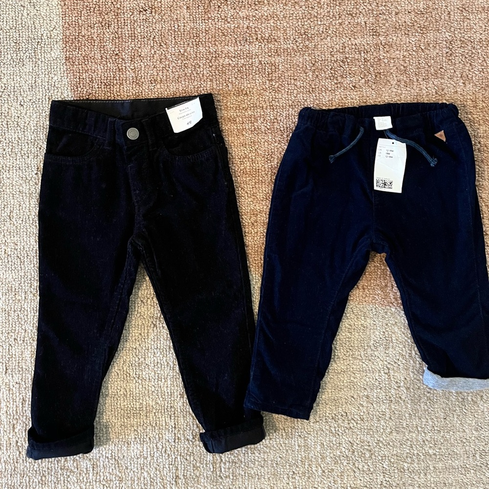 H&M Kids Navy and Black Jeans Bundle